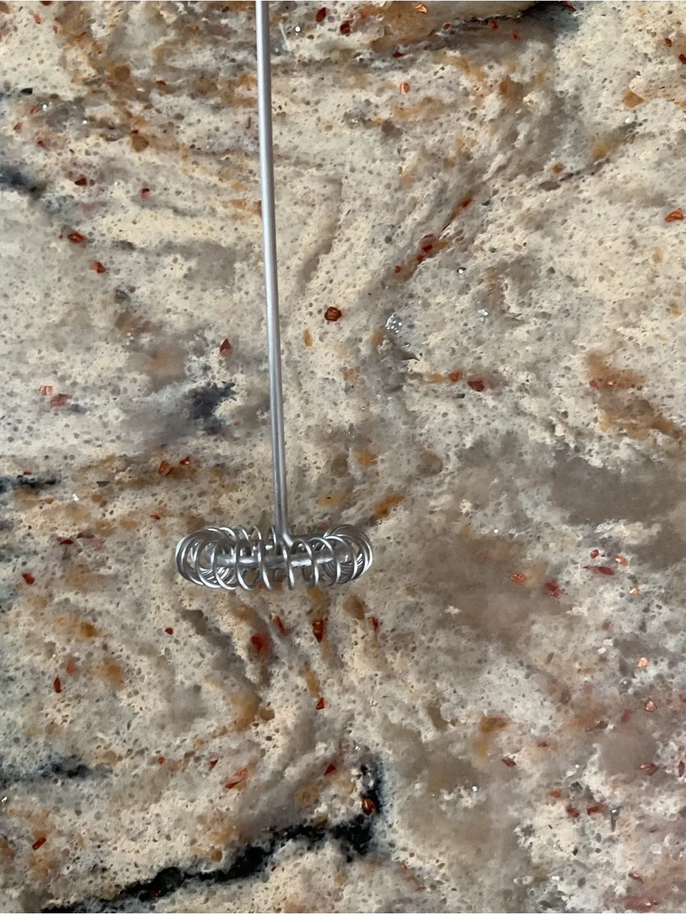 Zulay White Handheld Milk Frother - Battery Operated
